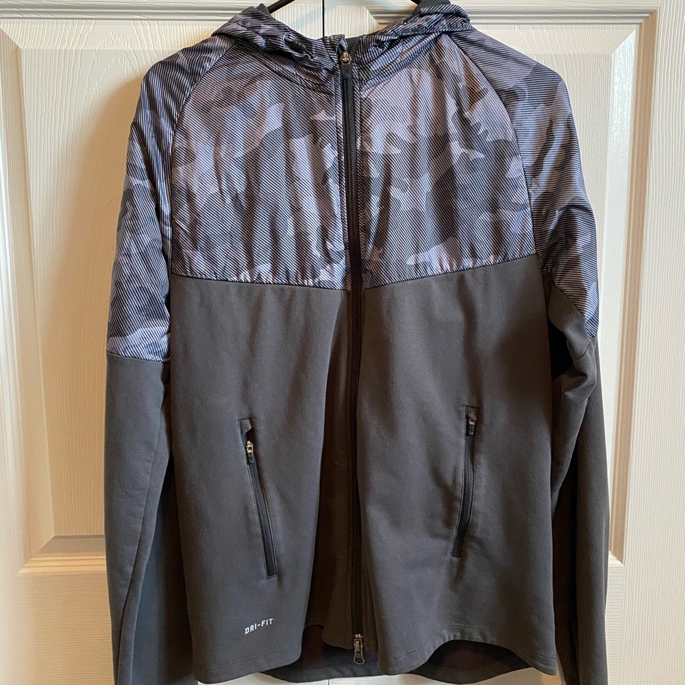 Nike Camo Zip-up